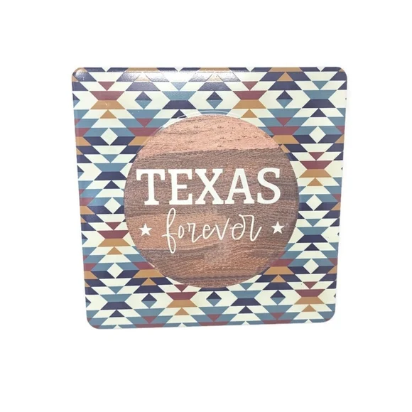 Texas Forever Geometric Outdoor Wall Art NWT - Picture 2 of 5